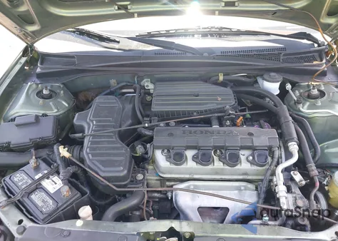 2004 Honda Civic Vp из США, поврежденный, VIN 1HGES16334L005996